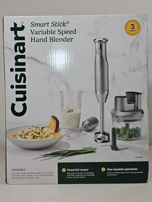 Cuisinart Smart Stick Variable Speed Hand Blender 食品处理器 HB-400件 — 第 1/4 张图片