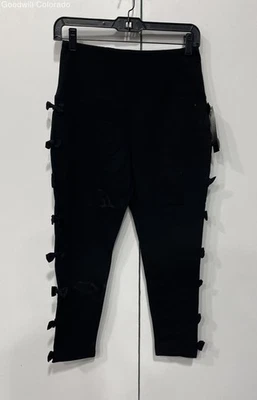 Pantalones Cortos Athena Marie Mujer Negros Frente Plano Modernos Control Abdomen Talla M Foto 1 de 4