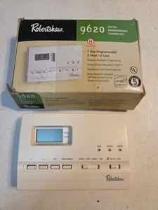 NEW Robertshaw 9620 Programmable Digital Thermostat 2 Heat 2 Cool - Picture 1 of 15