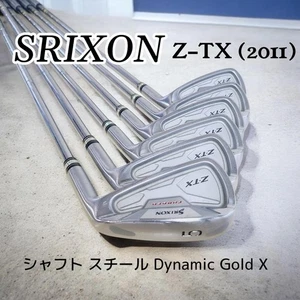 Srixon Z-TX 2011 Irons #5-9,Pw(6Clubs)/Dynamic Gold/Flex:Extra Stiff - Picture 1 of 9