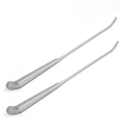 Windshield Wiper Arm Silver PAIR 1975-1984 C10 Truck - Image 1 of 3