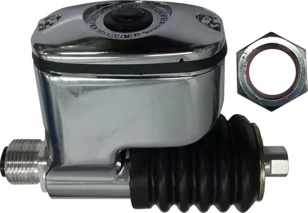 Cilindro maestro de freno trasero Drag Specialties cromado #232901 Harley Davidson Dyna Foto 1 de 1