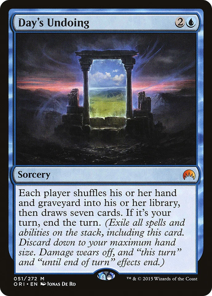 Day's Undoing #51 (MP) Magic Origins ORI Magic MTG - Image 1 of 1