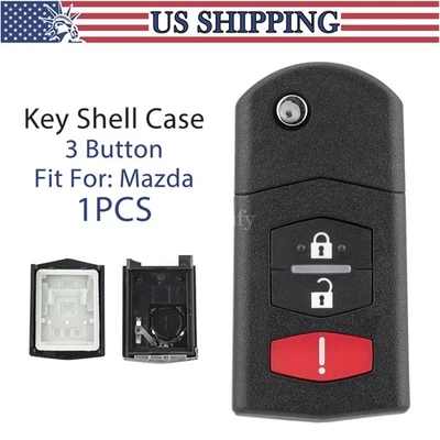 For 2006 2007 2008 2009 2010 2011 2012 2013 2014 2015 Mazda 5 Key Remote Fob 3B - Image 1 of 4