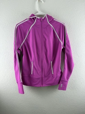Zella Hot Pink Zip up Hooded Running Jacket Athletic Active Sz S - Image 1 of 4