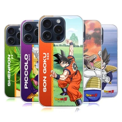 OFFICIAL DRAGON BALL Z SAIYAN ARC CHARACTERS BACK CASE FOR APPLE iPHONE PHONES - Image 1 of 4