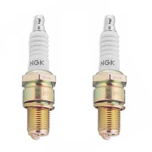 Set of NGK Resistor Sparkplug BKR6E 2 pcs - Foto 1 di 1