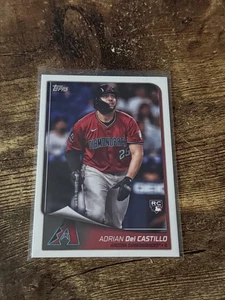2025 Topps Flagship Collection Adrian Del Castillo #45 RC Rookie Card - Picture 1 of 1