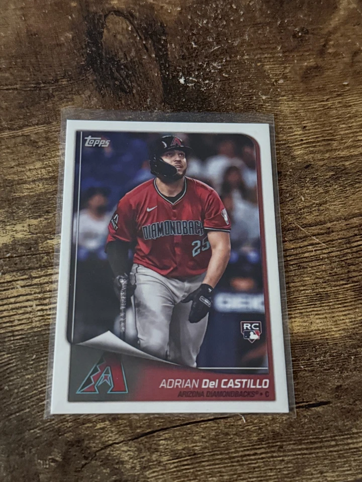 2025 Topps Flagship Collection Adrian Del Castillo #45 RC Rookie Card - Image 1 of 1