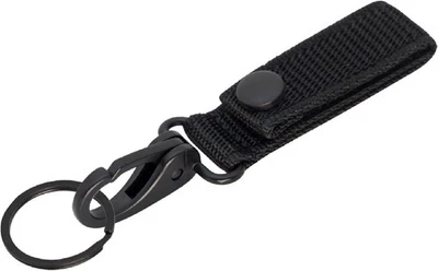 BRAND: DOTACTY Heavy Duty Belt Keeper Clip Key Holder with Nylon MOLLE Strap & Metal Black