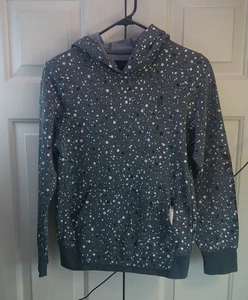 HURLEY Felpa con Cappuccio Pullover Leggero Taglia L Grigio - Foto 1 di 3