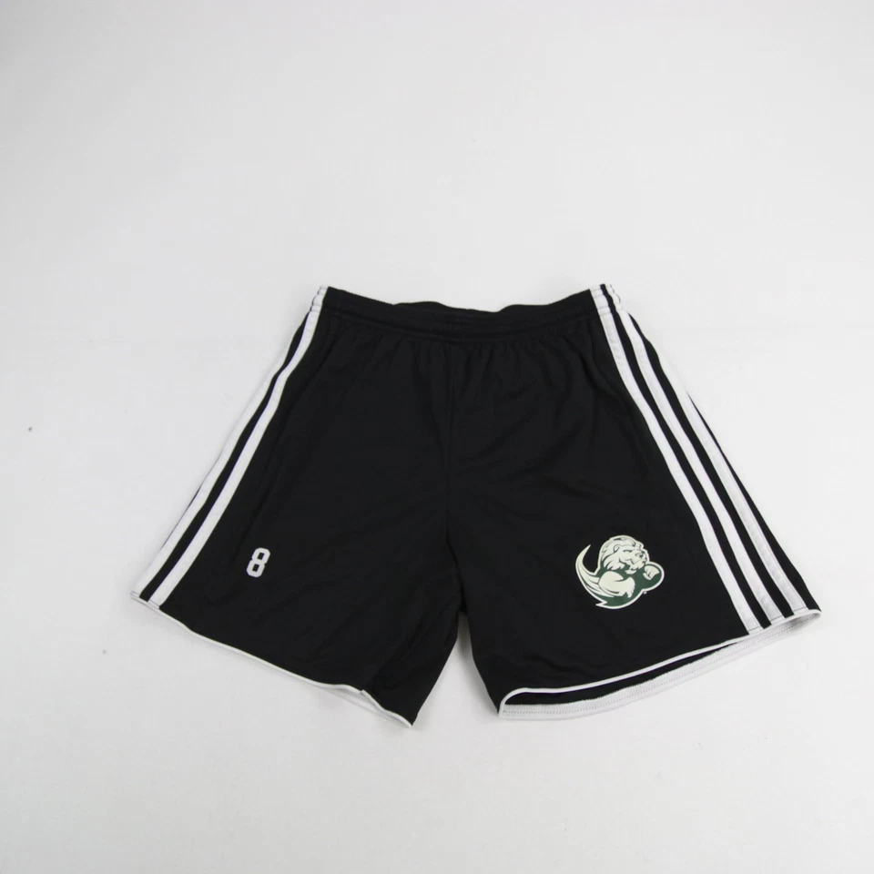 Pantalones Cortos Atléticos SRU The Rock Adidas Para Mujer Negros/Blancos Usados Foto 1 de 1