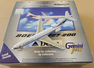 1:400 Boeing 727-200 Delta Air Lines N458DA Gemini Jets GJDAL161 - Image 1 of 4