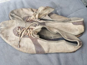 Robbie Sprintschuhe Spikes DRP 30er Sneaker Rennschuh Spikes vintage Gr 41 Leder - Bild 1 von 12