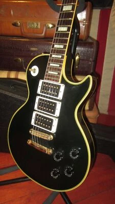 1979 Greco Les Paul Custom 3 Pickup Black Beauty - Изображение 1 из 4