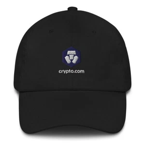 Cryptocom Hat Cap Baseball Altcoin Cryptocurrency Blockchain Crypto Com Mining  - Picture 1 of 5
