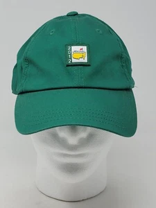 Masters 2012 Augusta National Golf Tournament Green Strap-back Baseball Cap Hat - Picture 1 of 6