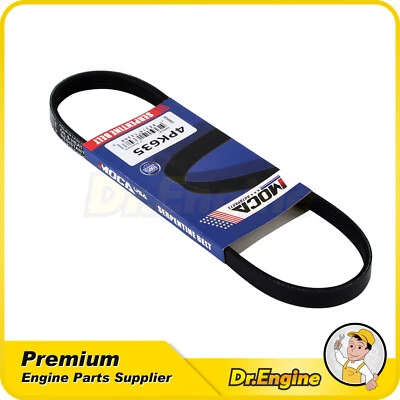 Cinturón Serpentine Fit 86-87 Mazda 626 2.0L y 93-95 Mitsubishi Expo 2.4L 4PK635 Foto 1 de 4