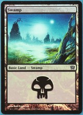 Swamp (339) FOIL 9th Edition NM Basic Land MAGIC MTG CARD (ID# 167408) ABUGames
