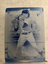 2022 Topps Triple Threads #58 Spencer Torkelson 1/ 1 Cyan Printing Plate Rookie