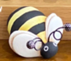 SM Biene unbemalt Keramik Biskuit fertig bemalt - Bild 1 von 4