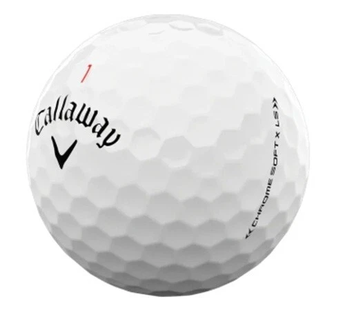 3 Dozen Callaway Chrome Soft X LS Brand New Golf Balls !