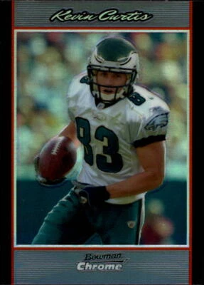 2007 Bowman Chrome Refractors #BC158 Kevin Curtis Card - Image 1 of 2