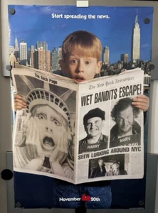 Home Alone 2, Lost In New York Vintage Original 1992, 2 Sided Movie Poster 27x40 - Picture 1 of 13