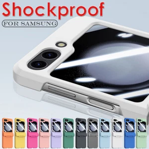 Hülle für Samsung Galaxy Z Flip5 Flip4 Flip3 Ultradünne Hard Schutz Handyhülle - Bild 1 von 26