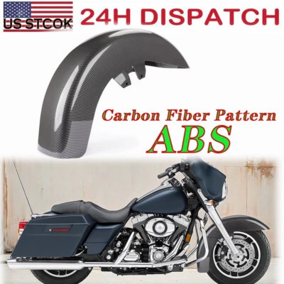 Front Wheel Wrap Fender For Harley Touring Electra Road Street Glide 1989-2013 Foto 1 de 4