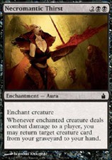 NECROMANTIC THIRST FOIL Ravnica MTG Magic the Gathering Cards DJMagic