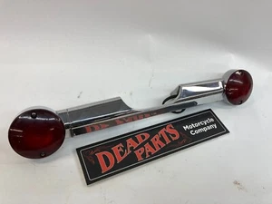 Harley chrome stock FLHT FLST rear turn signal directional lamp bar 68145-98 - Picture 1 of 3