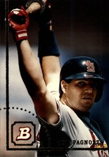 1994 Bowman St. Louis Cardinals Baseball Card #320 Tom Pagnozzi