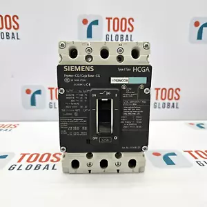 INTERRUPTOR DE CIRCUITO DE 3 POLOS SIEMENS HCGA 3VL1112-2KM30-0AA0 125A - Imagen 1 de 8