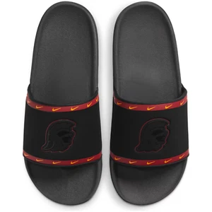 Nike USC Trojans Off Court Slide Sandals Black / Red Men Size 13 DD0553-001 NEW - Picture 1 of 2