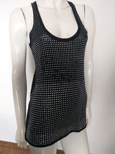ZADIG & VOLTAIRE LUXE black wool sleeveless top size M - Picture 1 of 10