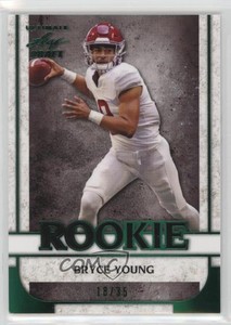 2022 Leaf Ultimate Draft Rookies Box Set Emerald Spectrum /35 Bryce Young #01
