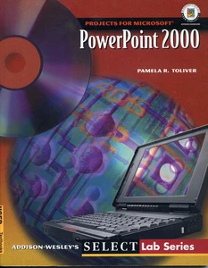 POWERPOINT 2000 by Pamela R. Toliver Softcover Addison Wesley Longman Microsoft - Picture 1 of 2