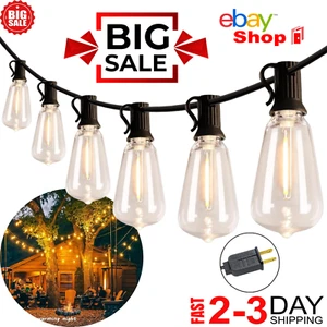 50 FT - 100 FT, String Lights for Outside, 110-130V, Outdoor Lights String Water - Bild 1 von 13