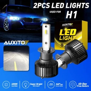 2 PIEZAS Xenón H1 Bombilla Faro LED Luz Antiniebla Luz Alta Baja DRL Super Blanco CANBUS - Imagen 1 de 11