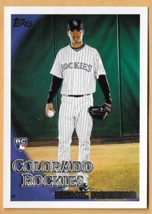 ESMIL ROGERS COLORADO ROCKIES#376 - TOPPS NM-MT 2010 - Picture 1 of 2
