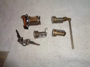 NOS Mopar 1970-76 A+B-Body Ignition Door and Lock Set - Picture 1 of 2