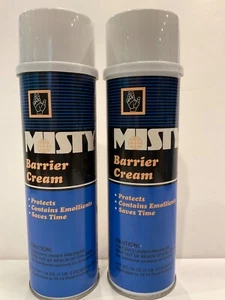 2 cans of Misty Specialty Barricade Protective Hand Barrier Cream 18oz - Picture 1 of 2