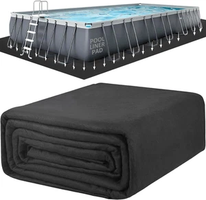 12' X 34' Rectangle Pool Liners for above Ground Swimming Pools, Durable Geotext - Picture 1 of 6