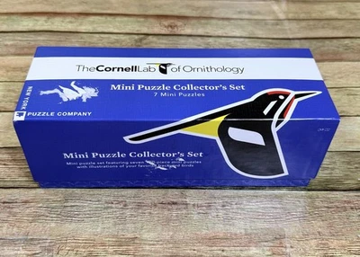 The Cornell Lab of Ornithology Birds Mini Puzzle Collector's Set 7 Mini Puzzles - Image 1 of 4