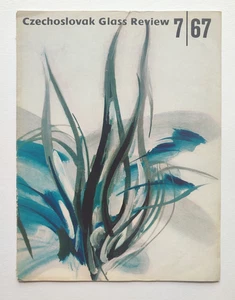 1967 Czechoslovak Glass Review magazine - Picture 1 of 19