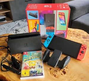 NITENDO SWITCH 64 GB 7-Inch OLED Screen TOP ZUSTAND - Bild 1 von 5
