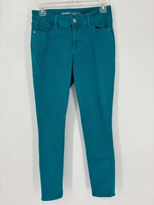 Pantalones de mezclilla ajustados Rockstar de tiro medio elásticos azul marino antiguo talla 6 - Imagen 1 de 9
