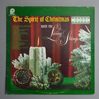  The Spirit Of Christmas With The Living Strings, 1963 RCA Camden CAS 783 -LP Foto 1 de 4