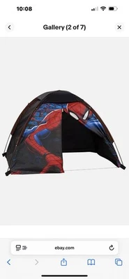 Juego de tienda de campaña para niños Marvel Spiderman Foto 1 de 3